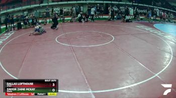 61-68 lbs Quarterfinal - Zavior Zaine McKay, Idaho vs Dallas Lofthouse, Utah