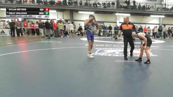 126 lbs Consi Of 8 #2 - Dylan Meyers, Ridgefield vs Kelly Sullivan, Monroe Woodbury