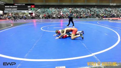 115 lbs Consi Of 32 #2 - Jesse Velasco, OCRTC vs Connor Avery, Carbon