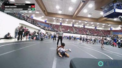 52-55 lbs Consolation - Mark Gaches, Ada vs Orlando Hernandez, ARDMORE TAKEDOWN CLUB