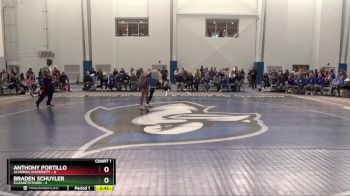 133 lbs Braden Schuyler, Elizabethtown vs Anthony Portillo, Alvernia University