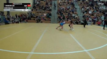 100 lbs Round 1 - Jocelyn Lau, Victory School Of Wrestling vs Livie Kallal, New Prague