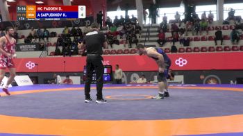 79 kg Quarterfinal - David McFadden, USA vs Khidir Saipudinov, BRN