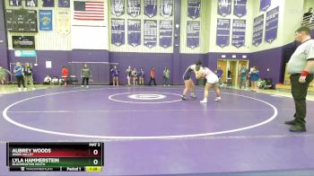 170 lbs Round 3 - Lyla Hammerstein, Bloomington South vs Aubrey Woods, Owen Valley