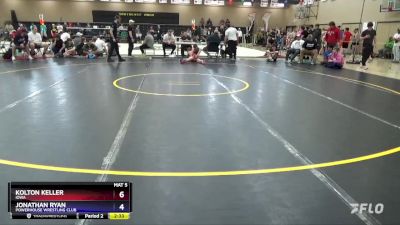 138 lbs Cons. Round 1 - Kolton Keller, Iowa vs Jonathan Ryan, Powerhouse Wrestling Club