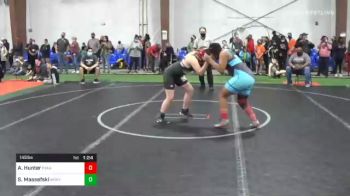 145 lbs Semifinal - Alexa Hunter, PYAA Wrestling vs Sophia Massefski, Montville