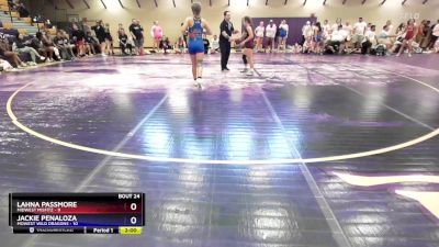 115 lbs Placement - Ariel Biggs, MoWest Wild Dragons vs Laken Little, Midwest Misfitz