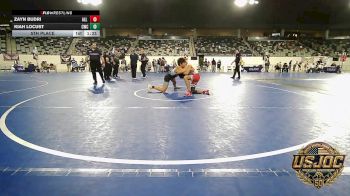 120 lbs 5th Place - Zayn Budri, All American Wrestling vs Kiah Locust, Cowboy Wrestling Club