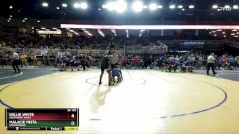 3A 165 lbs Champ. Round 1 - Willie White, Southwest Miami vs Malachi Mista, Sandalwood