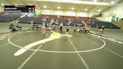 95 lbs Finals (2 Team) - Gibson Ashby, Wasatch vs Jonathan Bexfield, Sanderson Wrestling Academy