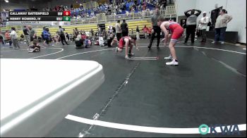 100 lbs Consi Of 4 - Callaway Battenfield, Raw Wrestling Club vs Henry Romero, IV, Wolfpak Wrestling