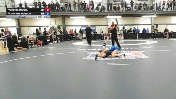 132 lbs Final - Cristel Miguel, Amity vs Corynne McNulty, Blair
