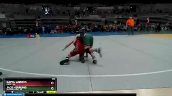 84 lbs Placement (4 Team) - Kaven Andres, Pierz vs Jace Heurung, Holdingford