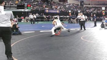 144 lbs Quarterfinal - Rocco Godinez, Centennial (Corona) (SS) vs Chris Arreola, Clovis North (CS)