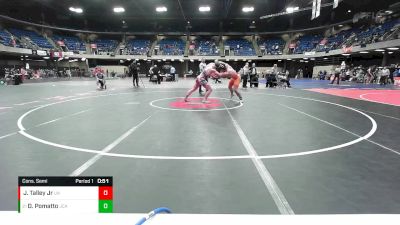 190 lbs Cons. Semi - Derrick Pomatto, Joliet Catholic Academy vs James Talley Jr, Lincolnway West