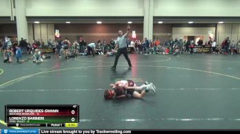 47 lbs Round 3 (6 Team) - Robert Urquides-Swann, Backyard Brawlers vs Lorenzo Barbieri, Steel Valley