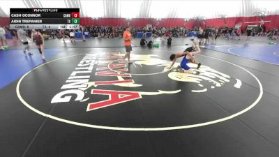 120 lbs Placement Matches (8 Team) - Cash OConnor, Cameron B vs Aidin Trepanier, Team X