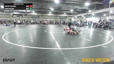 125 lbs Round Of 64 - Lucas Copper, Smittys Barn vs Liam Exline, Hawkeye Wrestling Academy