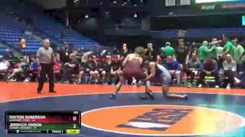 195 lbs Quarterfinals (8 Team) - Payton Roberson, Lockport (Twp.) vs Jeremija Hixson, Gurnee (Warren)