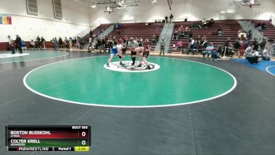 190 lbs Cons. Round 4 - Boston Busskohl, Lyman vs Colter Krell, Kemmerer