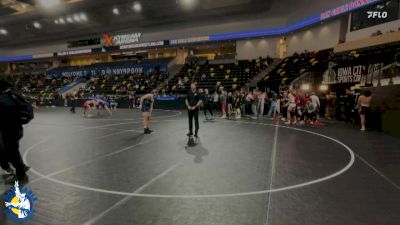 165 lbs 9th Place Match - Ryder Strother, Hampton-Dumont-CAL vs Waylon Hargrove, La Crosse Aquinas