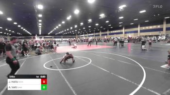 54 lbs Consolation - Jaxson Hollis, SoCal Hammers vs Abhisri Vatti, Savage House WC