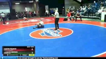 1 lbs Champ. Round 1 - Justin Pearce, Screven County vs Landon Brown, Gordon Lee