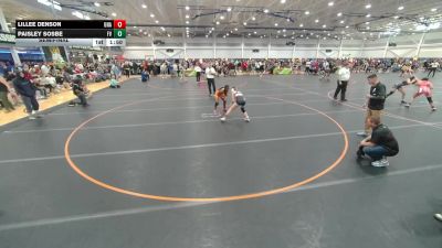 107 lbs Semifinal - Paisley Sosbe, Unattached vs Lillee Denson, Unattached