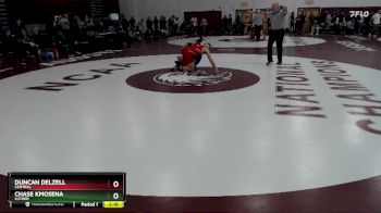 149 lbs Cons. Round 2 - Duncan Delzell, Central vs Chase Kmosena, Luther