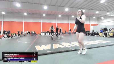 130 lbs Finals (2 Team) - Alexandra Baudhuin, Iowa vs Marisa Moffitt, Indiana Tech