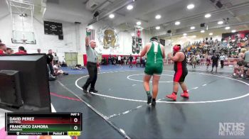 220 lbs Cons. Round 4 - Francisco Zamora, Monrovia vs David Perez, Rio Mesa