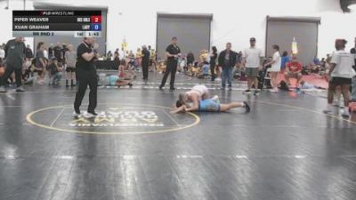 125 lbs Rr Rnd 2 - Piper Weaver, Okie Girls - GK12E vs Xuan Graham, Lady Assassins - GK12E