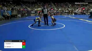 90 lbs Prelims - Tag Goebel, Sarbacker Wrestling Academy vs Nolan Seman, Stma