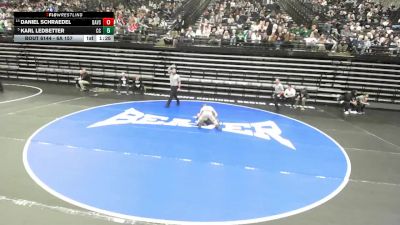 6A 157 lbs Quarterfinal - Karl Ledbetter, Corner Canyon vs Daniel Schraedel, Davis