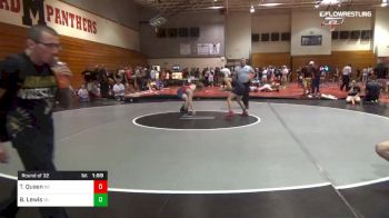 120 lbs Round Of 32 - Tyler Queen, Nc vs Braxton Lewis, Va