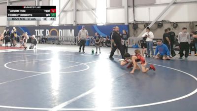 67 lbs Semis - Forrest Roberts, Buzzsaw Wrestling Club vs Ayson Ruiz, Victory Wrestling-Central WA