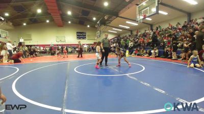 55 lbs Round Of 16 - Emmalyn Gibson, Wolfpak Wrestling vs Kamrei Downing, Berryhill Wrestling Club