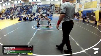 113 Blue Semifinal - Adonis Ferro, Miami Palmetto vs Jose Callava, South Dade