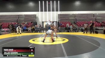 112 lbs Round 2 (8 Team) - Kellen Sanders, Roundtree Wrestling Academy vs Ross Davis, Gotcha National