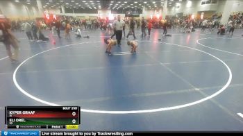 84 lbs Champ. Round 1 - Eli Orel, SD vs Kyper Graaf, IA