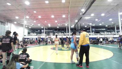 132 lbs Rr Rnd 5 - Kimora Gilbrath, Alpha Girlz vs Paige Weiss, Scorpions - Girls
