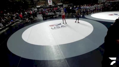 106 lbs Grant Fearing, IEWA - Inland Empire Wrestling Association vs Rey Villarreal, LAWA - Los Angles Wrestling Association
