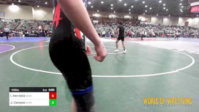 126 lbs Consi Of 16 #1 - Conrad Baxter, Salem Elite Mat Club vs Edward Freeman, NM Beast