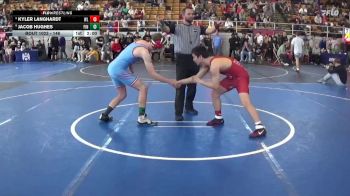 146 lbs Champ. Round 2 - Jacob Hughes, FINNEYTOWN vs Kyler Langhardt, West Liberty