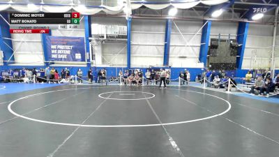 141 lbs Champ. Round 2 - Matt Bonato, Utica vs Dominic Moyer, Coast Guard