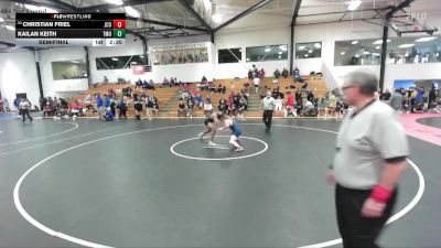 165 lbs Semifinal - Christian Friel, John Carroll vs Kailan Keith, Thomas More