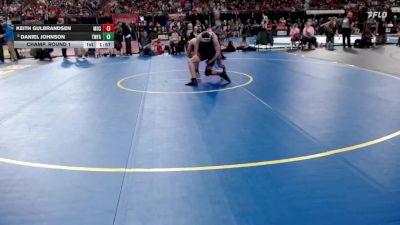 5A 165 lbs Champ. Round 1 - Daniel Johnson, Twin Falls vs Keith Gulbrandsen, Moscow