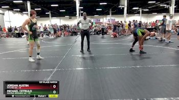 157 lbs Finals (2 Team) - Michael Cetrulo, Pocono Regional WC vs Jordan Austin, Myland WA