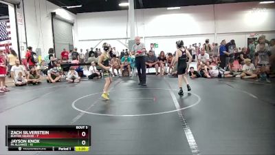 68 lbs Round 3 (4 Team) - Jayson Knox, PA Alliance vs Zach Silverstein, Buxton Squeeze