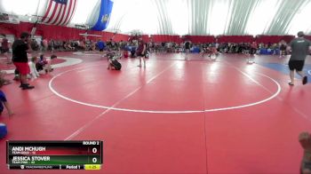 155 lbs Round 2 (6 Team) - Andi McHugh, Team Gold vs Jessica Stover, Team Pink